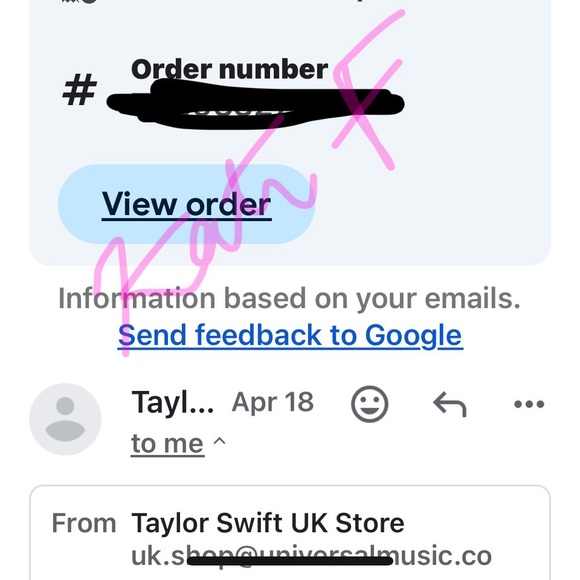 Taylor Swift The Tortured Poets Department TTPD Official Black Jacket - Picture 8 of 8